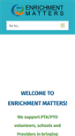 Mobile Screenshot of enrichmentmatters.com